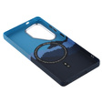 Carcasa pentru Samsung S25 Ultra, Carbon Fiber MagSafe, albastru / albastru marin