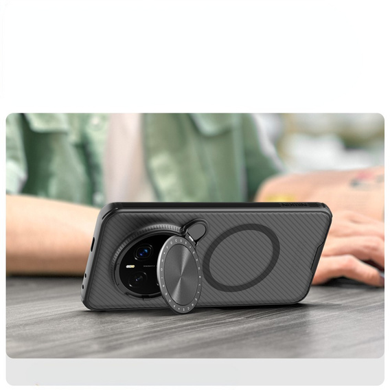 Carcasă blindată Nillkin pentru Honor Magic 7 Pro, CamShield Prop, pentru Magsafe, negru