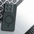 Husă pentru Motorola Edge 60 / 60 Fusion, pentru MagSafe, ERBORD Matt Case, negru
