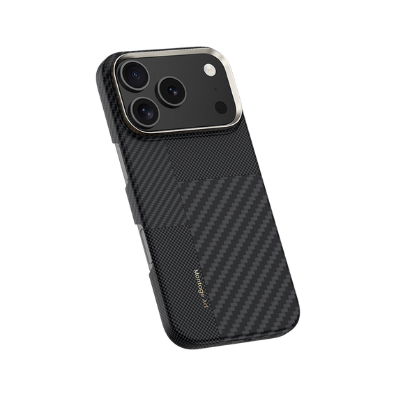 Husă Benks Montage Magnetic Armor Air Kevlar cu cadru metalic pentru iPhone 17 Pro