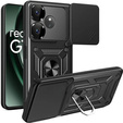 Husă blindată pentru Realme GT 6 / 6T, CamShield Slide, negru