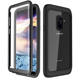 Carcasă pentru Samsung Galaxy S9, Shockproof, cu folie, albastru