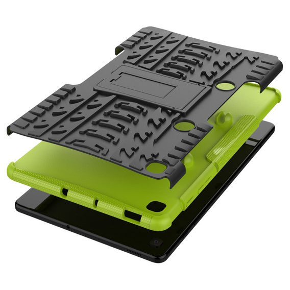 Huse pentru Samsung Galaxy Tab S6 Lite, Tire Armor, verde