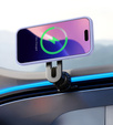 Husă pentru iPhone 16, pentru MagSafe, ERBORD Matt Case, violet + sticlă pentru ecran