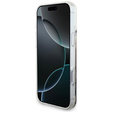 Husă GUESS Liq. Glitter 4 Charms pentru iPhone 17 Pro