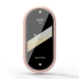 Carcasă 2in1 + sticlă călită pentru Xiaomi Smart Band 10 / 9 / 8, roz