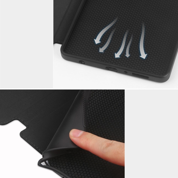 Huse pentru Samsung Galaxy Tab A9, Business Card, negru