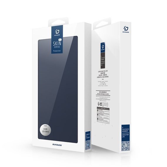 Dux Ducis Huse pentru Xiaomi 15 Ultra, Skinpro, albastru