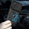 Husă blindată pentru Motorola Moto G60, CamShield Slide, negru