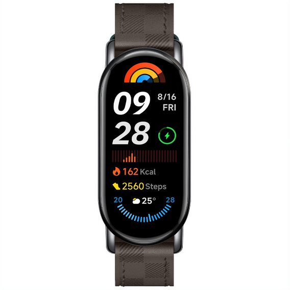 Curea din piele pentru Xiaomi Smart Band 10 / 9 / 8