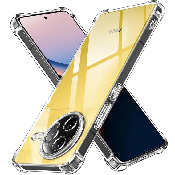 Huse pentru Xiaomi Poco F7 Ultra, Dropproof, transparentă
