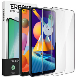 2x sticlă călită pentru Samsung Galaxy A11/M11, ERBORD 9H Hard Glass pe ecran