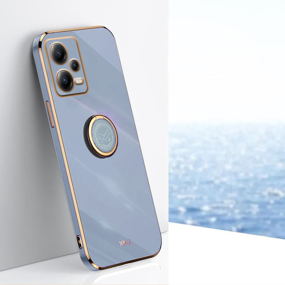 Huse pentru POCO X5 Pro 5G, Electro Ring, albastru