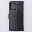 Cu clapetă pentru Motorola Moto G54 5G, Butterfly, negru