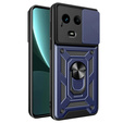 Husă blindată pentru Realme 11 5G, CamShield Slide, albastru