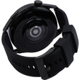 ERBORD Curea universală de silicon ERBORD 22mm, Dual Color, neagră / cataramă neagră