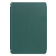 Husă pentru tastatură pentru Samsung Galaxy Tab A9+, Rotary 360° Leather, verde închis