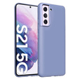 Husa pentru Samsung Galaxy S21, Silicone Lite, lavanda