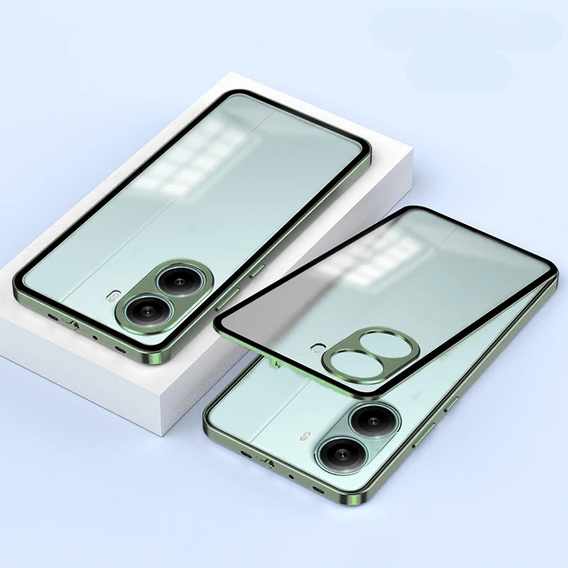 Carcasă pentru Xiaomi Poco X7 Pro 5G, Frame Case, verde