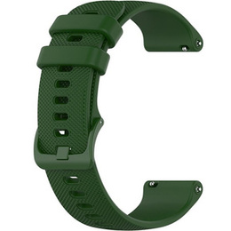 Curea universală din silicon 20mm, verde