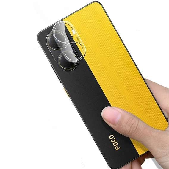 Sticlă temperată pentru camera foto pentru Xiaomi Poco X7 Pro 5G, transparentă