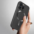 Husă pentru iPhone 16 Pro Max, ColorMag, pentru MagSafe, negru