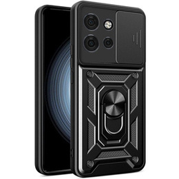 Husă blindată pentru Motorola Edge 50 Neo / Motorola ThinkPhone 25, CamShield Slide, negru