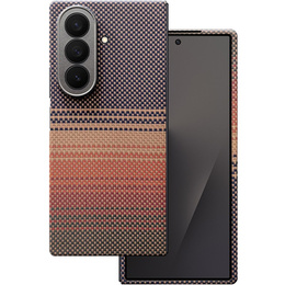 Husă pentru Samsung Galaxy Z Fold6 5G - magnetic Aramid Fiber, portocaliu