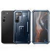 Husă blindată pentru Samsung Galaxy S23 Plus, Dexnor Full Body (Two Frames), albastru închis