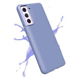Husa pentru Samsung Galaxy S21, Silicone Lite, lavanda