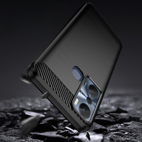Huse pentru Infinix Hot 20i, Carbon, negru