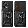 Husă blindată pentru Honor 200 Lite, CamShield Slide, negru