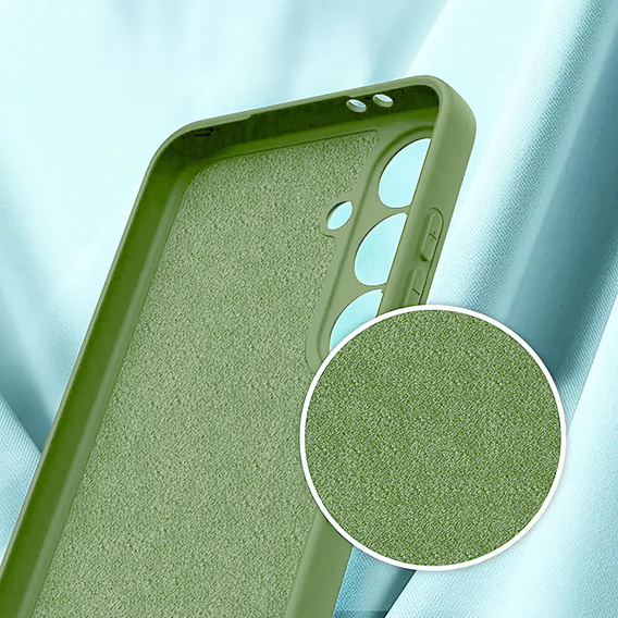 Husa pentru Samsung Galaxy A56 5G, Silicone Lite, verde