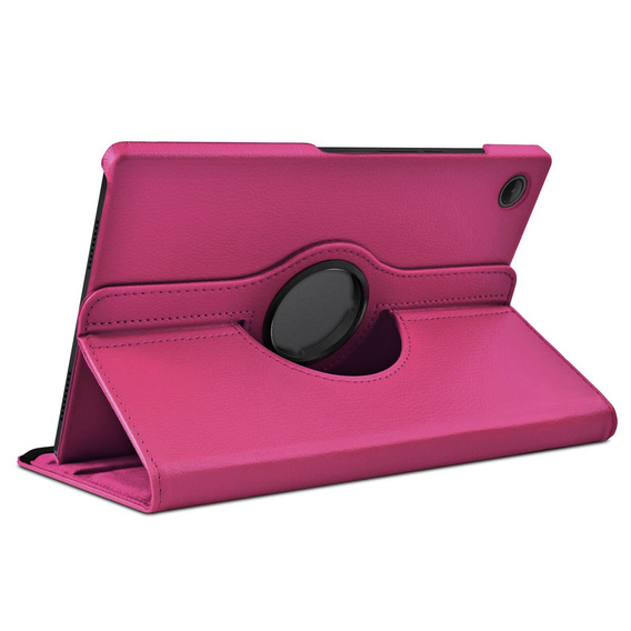 Husă pentru Lenovo Tab M10 Plus 10.6 Gen 3 TB-125F TB-128F TB330FU 10.95", rotativă 360, roz