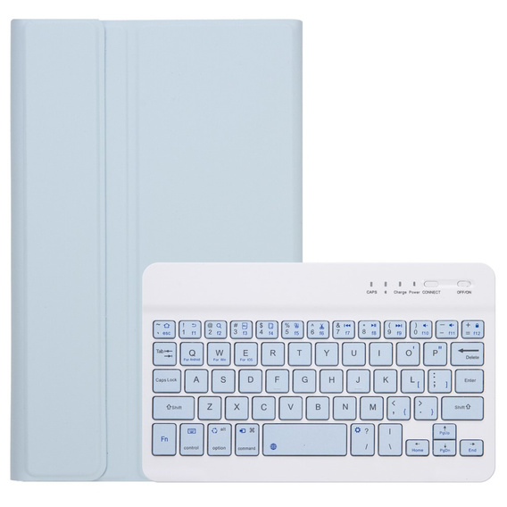 Carcasă + tastatură Samsung Galaxy Tab A7 Lite 8.7 T220 / 225, albastru