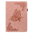 Husă pentru Lenovo Tab M11, Butterfly, roz