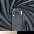 Carcasă pentru Nothing Phone 2a, Fusion Hybrid, cu protecție pentru camera foto, mat / negru