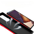Husă blindată pentru Samsung Galaxy Note 20 Ultra, CamShield Slide, roșu