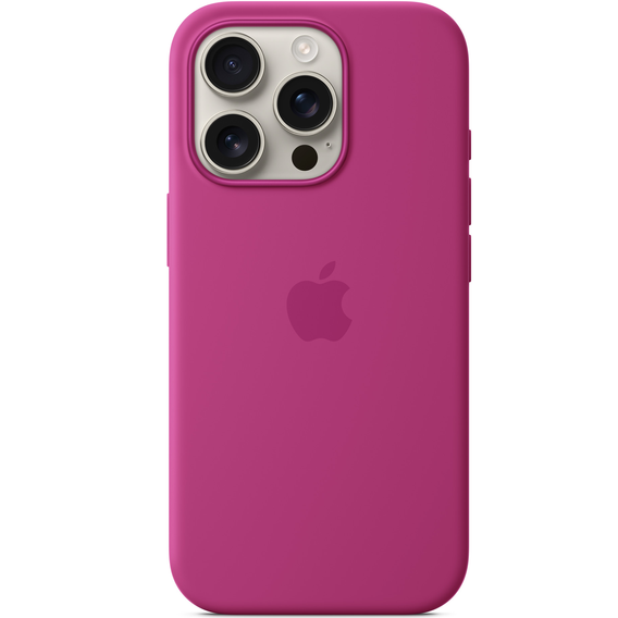 Carcasă Apple din silicon cu MagSafe pentru iPhone 16 Pro