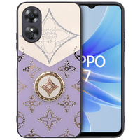 Fashion Huse pentru Oppo A17, violet