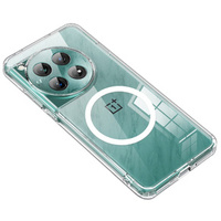 Husă pentru OnePlus 12 5G, Fusion Hybrid Case, pentru MagSafe, transparentă