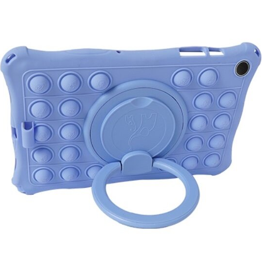 Husă pentru copii pentru Samsung Galaxy Tab A9, Bubble, violet