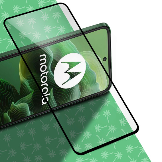 Sticlă temperată 5D Full Glue Smart Palm pentru Motorola Moto G35 5G