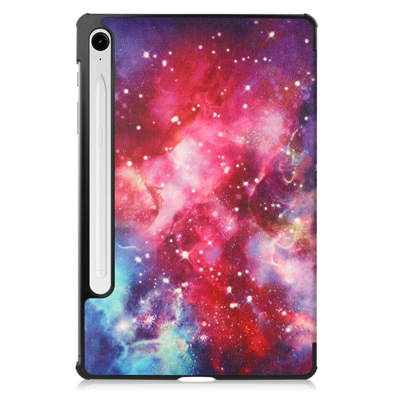 Husă pentru Samsung Galaxy Tab S10 Lite / S10 FE / S9 FE, cu clapetă, galaxy