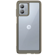 Huse pentru Motorola Moto G84 5G, Fusion Hybrid, transparent / negru