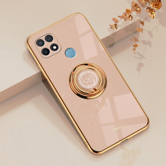 Huse pentru Oppo A15 / A15s, Electro Ring, roz