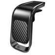 Suport magnetic pentru telefon auto ERBORD pentru grila de aerisire, negru carbon