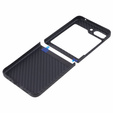 Husă pentru Samsung Galaxy Z Flip5 5G, Aramid Fiber Cover, negru
