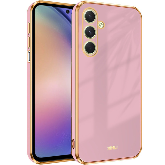 Husă pentru Samsung Galaxy A54 5G, Glamour CamShield, violet