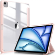 Husă pentru iPad Air 13" 2025/2024 (7/6 gen.), Smartcase Hybrid, cu spațiu pentru stylus, roz